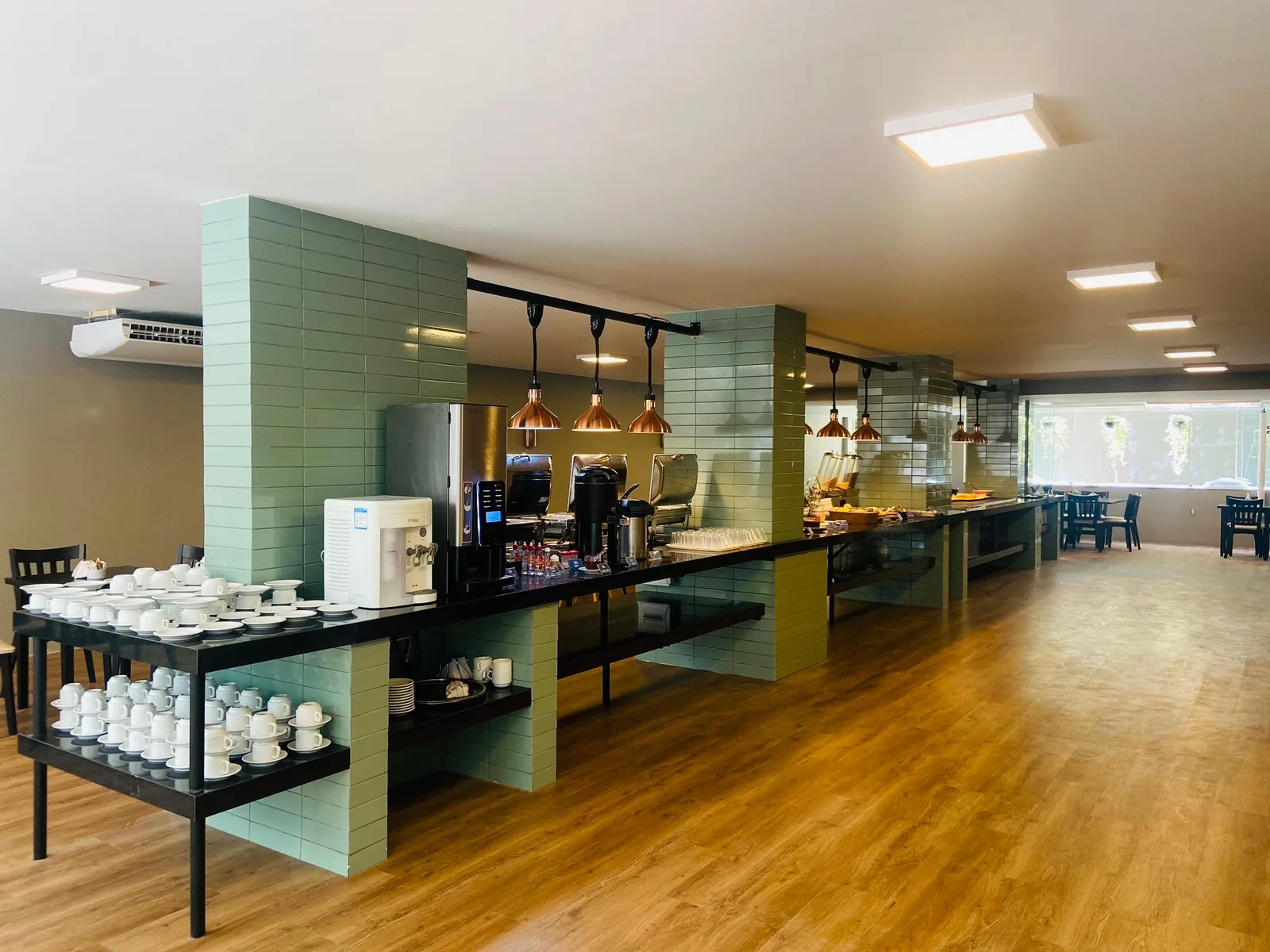 Café da manhã em buffet servido no Belém Soft Hotel (06)