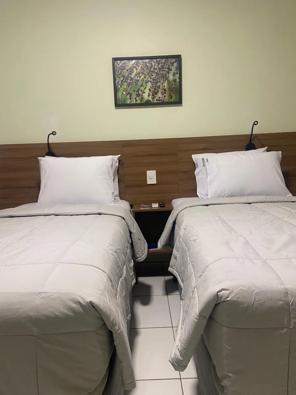 Apartamento Standard do Belém Soft Hotel com duas camas de solteiro (02)