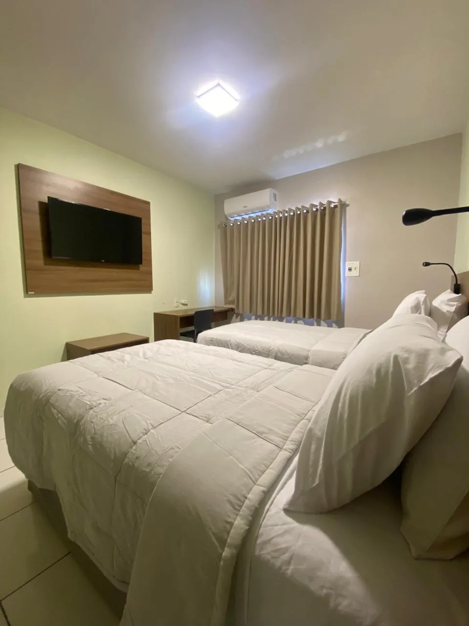 Apartamento Standard do Belém Soft Hotel com duas camas de solteiro (03)