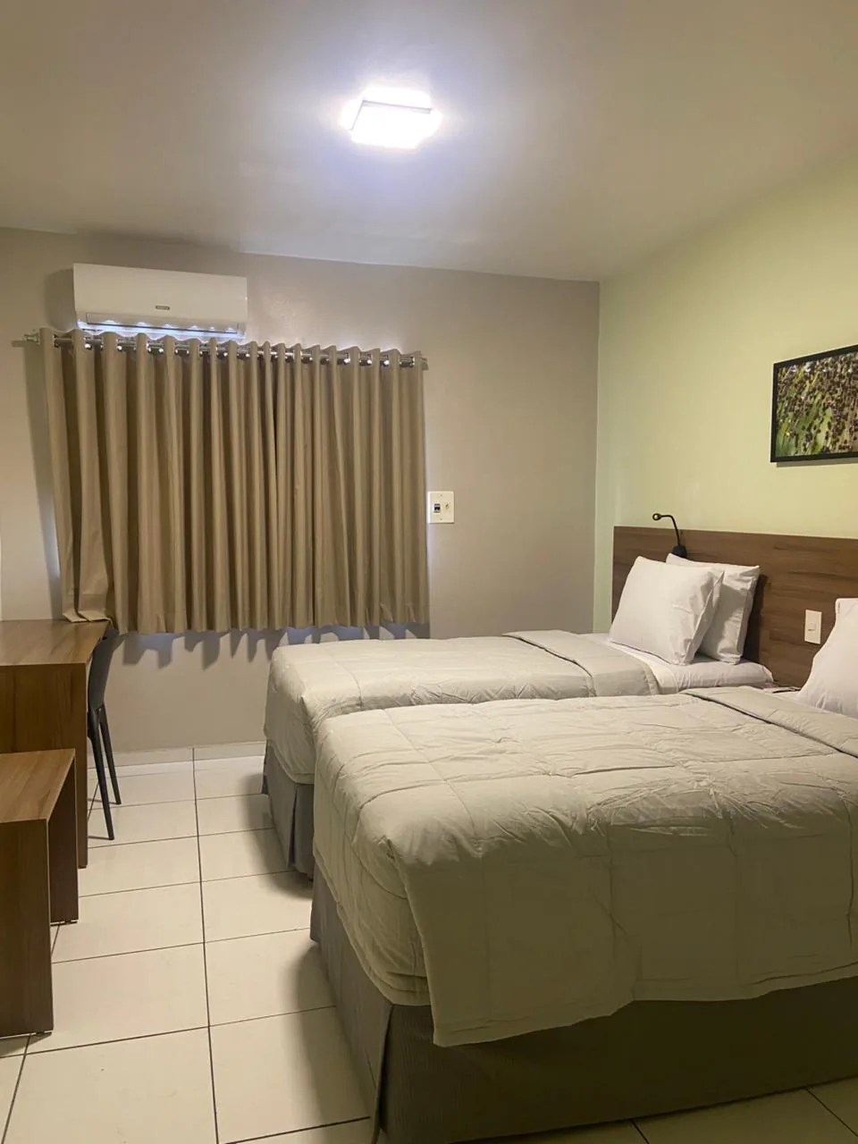 Apartamento Standard do Belém Soft Hotel com duas camas de solteiro (04)