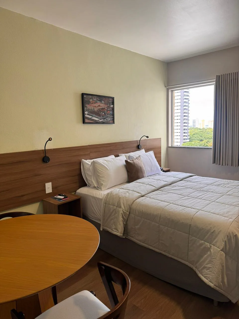 Apartamento Duplo Deluxe do Belém Soft Hotel com cama queen size (01)