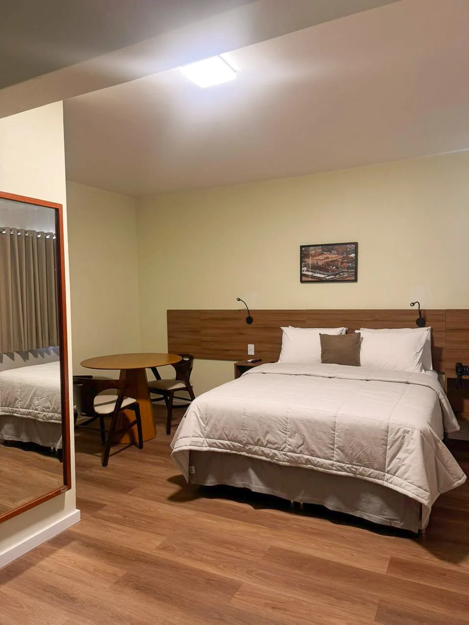 Apartamento Duplo Deluxe do Belém Soft Hotel com cama queen size (02)