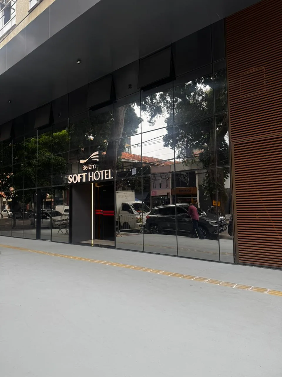 Fachada e recepção do Belém Soft Hotel, no bairro de Nazaré (10)